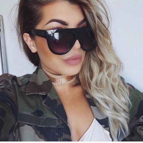 Fashion Black Sunglasses - Picture 5 of 7